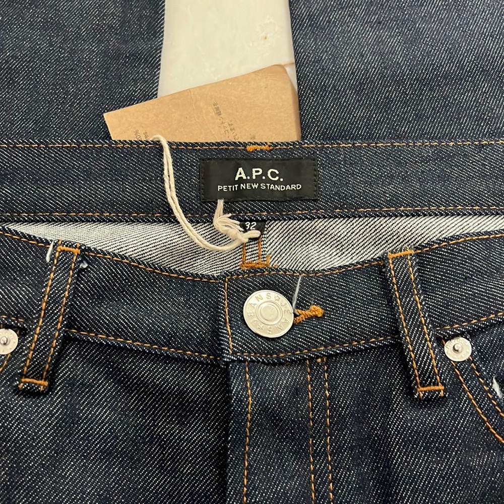 A.P.C. Petit New Standard jeans NWT